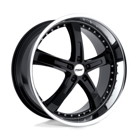 ALU disky TSW TSW JARAMA disk 18x9.5 5x120 76.1 ET45, Gloss black | race-shop.cz