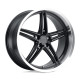 ALU disky TSW TSW VARIANTE disk 19x10 5x114.3 76.1 ET25, Gloss black | race-shop.cz