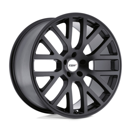 ALU disky TSW TSW DONINGTON disk 22x10.5 5x120 76.1 ET35, Matte black | race-shop.cz