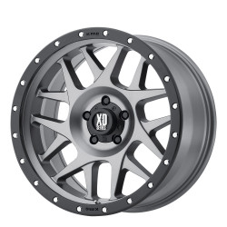 XD 127 BULLY disk 17x9 5x127 78.1 ET-12, Matte gray