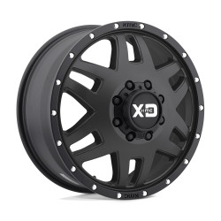 XD 130 MACHETE DUALLY disk 20x8.25 8x165.1 121.5 ET127, Satin black