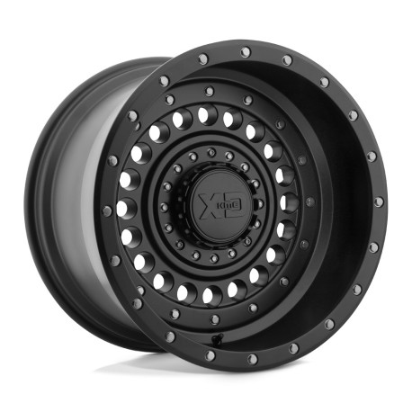 ALU disky XD XD 136 PANZER disk 17x9 8x170 125.1 ET-12, Satin black | race-shop.cz