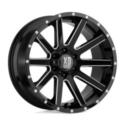 XD 818 HEIST disk 16x8 6x139.7 106.1 ET10, Gloss black
