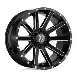 XD 818 HEIST disk 16x8 6x139.7 106.1 ET10, Satin black
