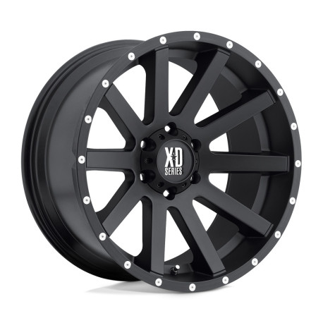 ALU disky XD XD 818 HEIST disk 17x9 5x127 78.1 ET30, Satin black | race-shop.cz
