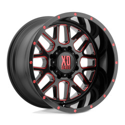XD 820 GRENADE disk 20x9 6x139.7 106.1 ET18, Satin black