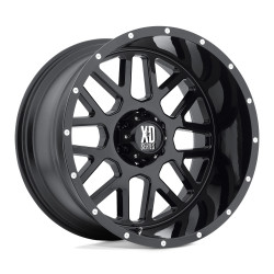 XD 820 GRENADE disk 20x9 8x165.1 125.1 ET18, Satin black