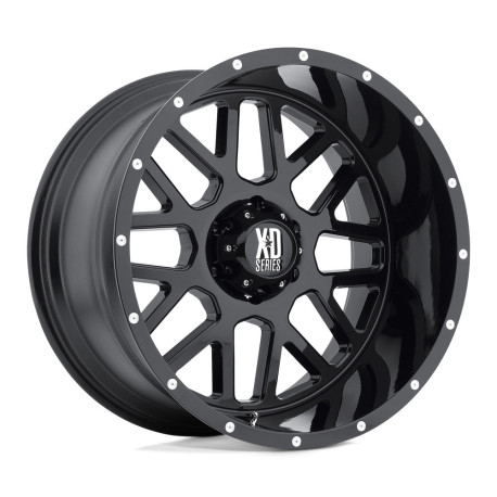 ALU disky XD XD 820 GRENADE disk 17x9 5x127 78.1 ET-12, Satin black | race-shop.cz