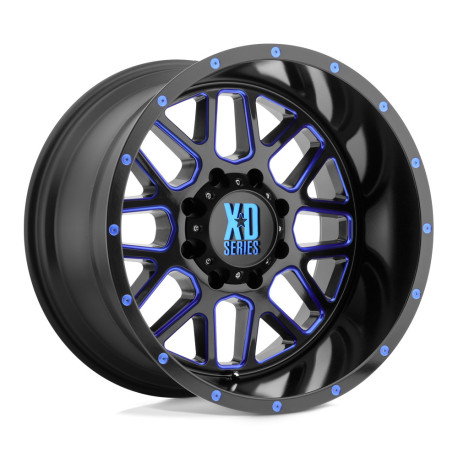 ALU disky XD XD 820 GRENADE disk 18x9 5x127 78.1 ET-12, Satin black | race-shop.cz