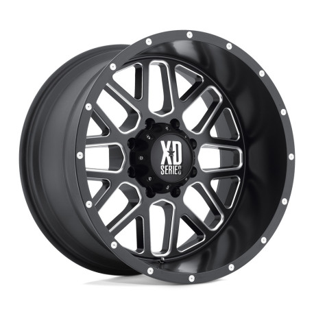 ALU disky XD XD 820 GRENADE disk 18x9 8x180 124.2 ET18, Satin black | race-shop.cz