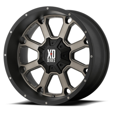 ALU disky XD XD 825 BUCK 25 disk 20x14 8x170 125.1 ET-76, Matte black | race-shop.cz