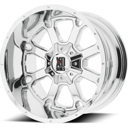 XD 825 BUCK 25 disk 22x10 6x135/6x139.7 106.1 ET-18, Chrome