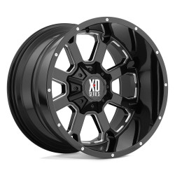 XD 825 BUCK 25 disk 20x9 5x127/5x139.7 78.1 ET0, Gloss black