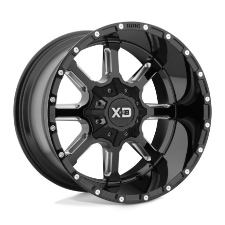 ALU disky XD XD 838 MAMMOTH disk 22x10 5x127/5x139.7 78.1 ET12, Gloss black | race-shop.cz