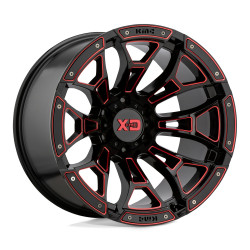 XD 841 BONEYARD disk 20x10 8x170 125.1 ET-18, Gloss black