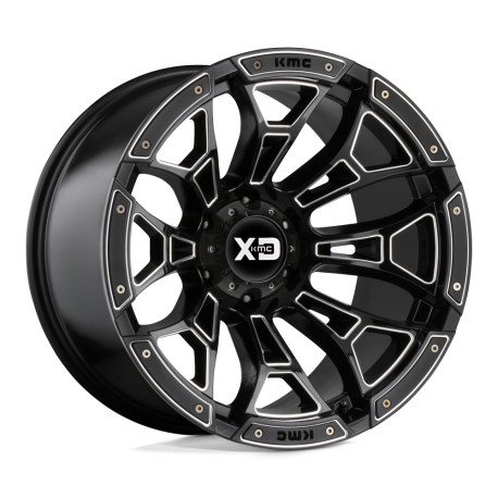 ALU disky XD XD 841 BONEYARD disk 20x12 5x127 71.5 ET-44, Gloss black | race-shop.cz