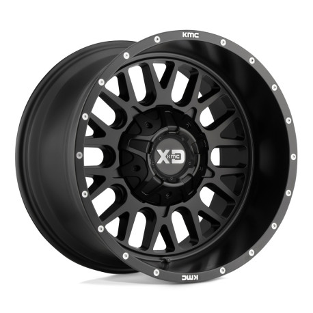 ALU disky XD XD 842 SNARE disk 20x10 6x135/6x139.7 106.1 ET-18, Satin black | race-shop.cz