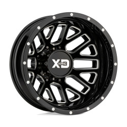 XD 843 GRENADE DUALLY disk 17x6.5 8x165.1 125.1 ET-140, Gloss black