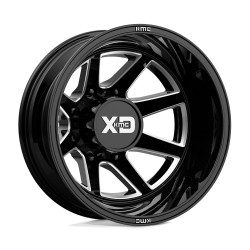 XD 845 PIKE DUALLY disk 22x8.25 8x165.1 117 ET-195, Gloss black