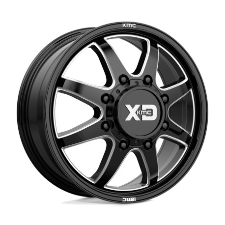 ALU disky XD XD 845 PIKE DUALLY disk 22x8.25 8x165.1 121.5 ET105, Gloss black | race-shop.cz