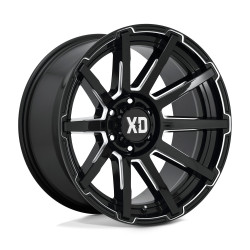 XD 847 OUTBREAK disk 22x10 8x165.1 125.1 ET12, Gloss black