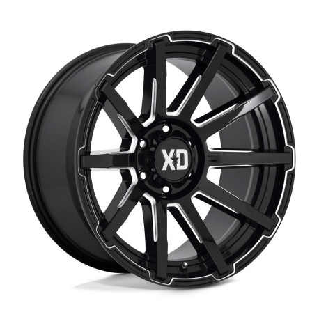 ALU disky XD XD 847 OUTBREAK disk 22x10 8x170 125.1 ET12, Gloss black | race-shop.cz