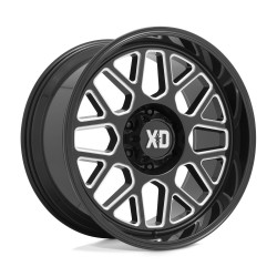 XD 849 GRENADE 2 disk 20x9 5x127 71.5 ET0, Gloss black
