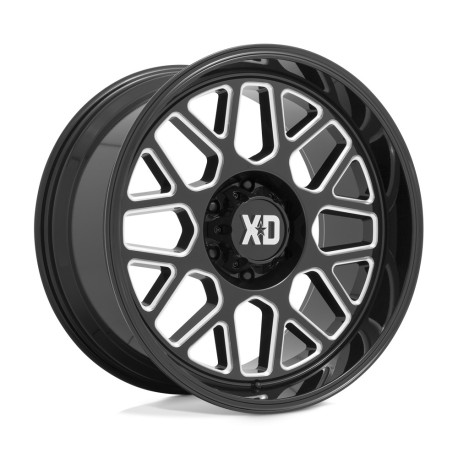 ALU disky XD XD 849 GRENADE 2 disk 20x9 8x165.1 125.1 ET0, Gloss black | race-shop.cz