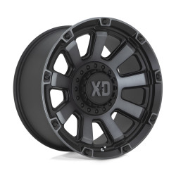 XD 852 GAUNTLET disk 20x10 6x135/6x139.7 106.1 ET-18, Satin black