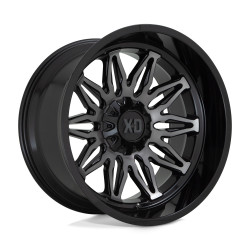 XD 859 GUNNER disk 22x12 5x127/5x139.7 78.1 ET-44, Gloss black