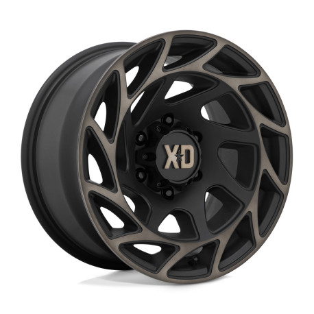 ALU disky XD XD 860 ONSLAUGHT disk 17x9 6x120 66.9 ET0, Satin black | race-shop.cz