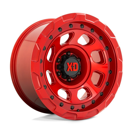 ALU disky XD XD 861 STORM disk 17x9 5x127 71.5 ET-12, Candy red | race-shop.cz