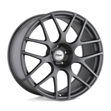 ALU disky TSW TSW NURBURGRING disk 17x7.5 5x114.3 76.1 ET45, Matte gunmetal | race-shop.cz