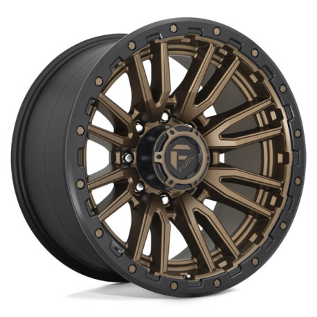 ALU disky Fuel Fuel D845 REBEL disk 18x9 6x139.7 106.1 ET1, bronze | race-shop.cz