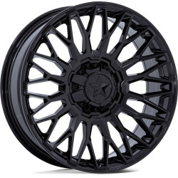 MSA Offroad disks M50 CLUBBER disk 20x7 4x137/4x156 110.1 ET0, Gloss black