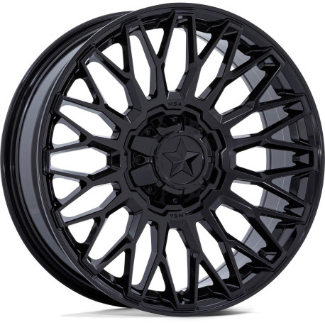 ALU disky MSA MSA Offroad disks M50 CLUBBER disk 20x7 4x137/4x156 110.1 ET0, Gloss black | race-shop.cz