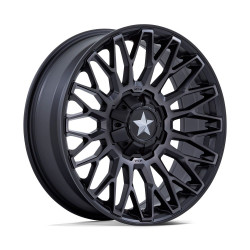 MSA Offroad disks M50 CLUBBER disk 20x7 4x137/4x156 110.1 ET0, Matte black