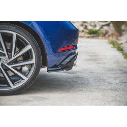 RACING DURABILLITY Zadní boční splitry + Flaps VW Golf 7 R Facelift