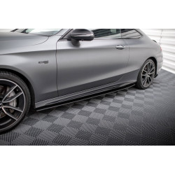 STREET PRO Difuzory na boční lišty + Klapky Mercedes-AMG C43 Coupe C205 Facelift