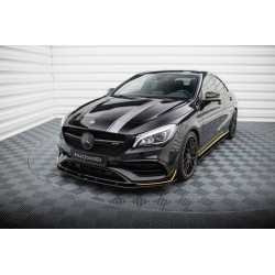 STREET PRO Přední splitter + Klapky Mercedes-AMG CLA 45 Aero C117 Facelift