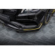 Body kit a vizuální doplňky MAXTON DESIGN Street Pro přední splitter + klapky pro Mercedes-AMG CLA 45 Aero C117 Facelift | race-shop.cz