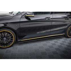 STREET PRO Difuzory na boční lišty + Klapky Mercedes-AMG CLA 45 C117 Facelift