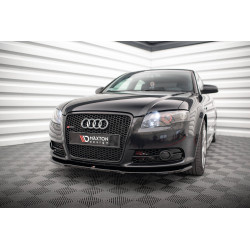 MAXTON DESIGN přední splitter pro Audi A4 S-Line B7, lesklá černá