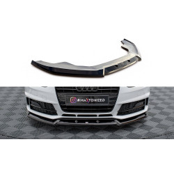 MAXTON design Přední splitter pro Audi A4 Competition B8 Facelift, V1