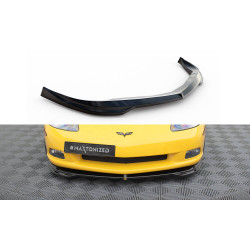 MAXTON DESIGN přední splitter pro Chevrolet Corvette C6, lesklá černá