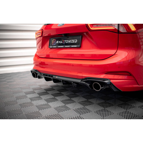 Body kit a vizuální doplňky Zadní difuzor V2 Ford Focus Estate ST Mk4 | race-shop.cz