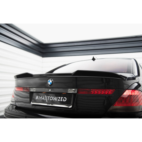 Body kit a vizuální doplňky MAXTON DESIGN lip kufru 3D pro BMW 7 E65, lesklá černá | race-shop.cz