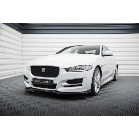 Body kit a vizuální doplňky Přední splitter V1 Jaguar XE R-Sport X760 | race-shop.cz