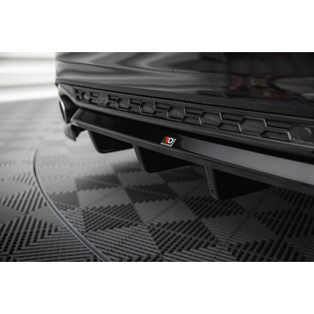 Body kit a vizuální doplňky Centrální zadní splitter (se svislými lištami) Ford Mondeo ST-Line Mk4 Facelift | race-shop.cz