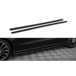 MAXTON DESIGN difuzory prahů pro Mercedes-Benz CLA C118, lesklá černá
